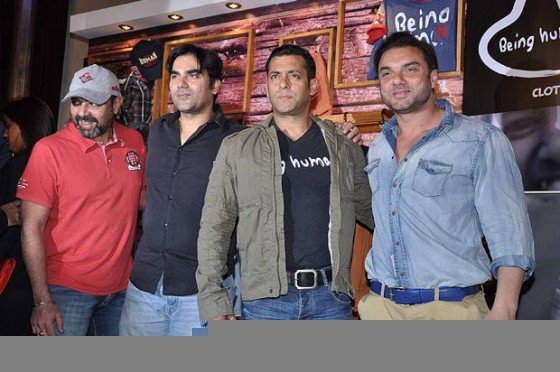 Atul Agnihotri, Arbaaz Khan, Salman Khan And Sohail Khan Launches 1st Flagship Store of 