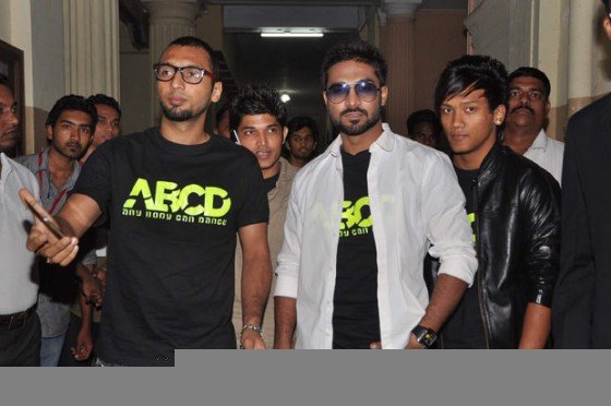 Punit Pathak, Mayuresh Wadkar Salman Yusuf Khan and Saajan Singh At 'ABCD - Any Body Can Dance' Movie Promotion Pic 1