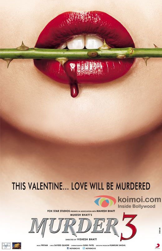 Randeep Hooda, Aditi Rao Hydari and Sara Loren starrer Murder Movie Poster 1