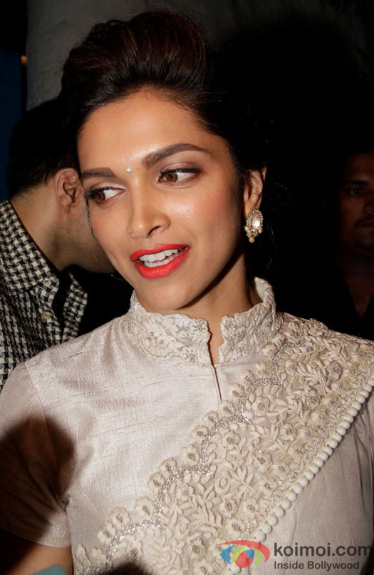 Deepika Padukone at Sanjay Leela Bhansali's Birthday Bash