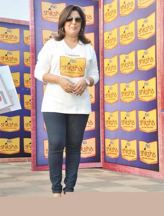 Farah Khan at the Shiksha Event Pic 1