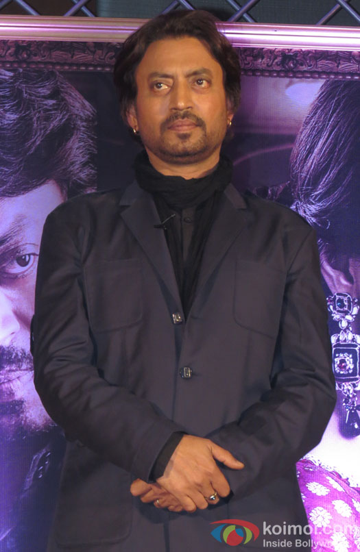 Irrfan Khan At First Look Launch of 'Saheb Biwi Aur Gangster Returns' Pic 2