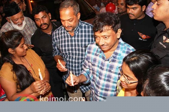 Nana Patekar And Ram Gopal Varma at the music launch of RGV's The Attacks of 26/11 Pic 1