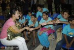 Surveen Chawla Promotes 'Step Up 3D' With Akanksha Kids