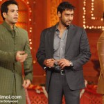Golmaal 3 Stars With Mithun At Colors Diwali Show