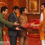 Golmaal 3 Stars With Mithun At Colors Diwali Show