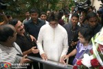 Amitabh Bachchan Looks Fab In White, Flanked By Abhishek & Ash