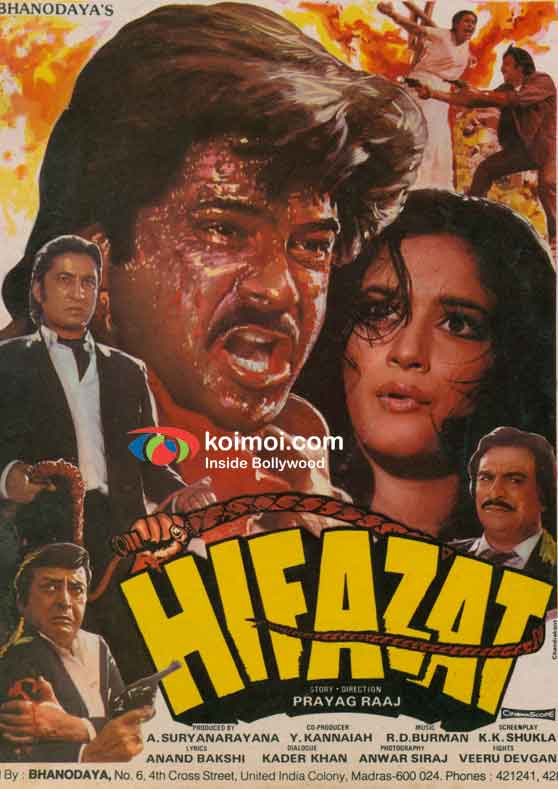 Anil Kapoor Hifazat Movie Poster