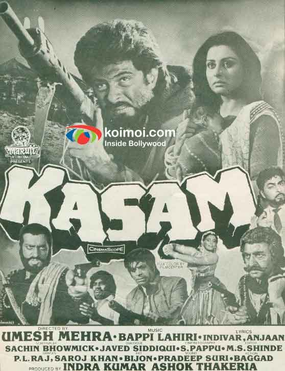 Anil Kapoor Kasam Movie Poster