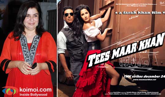 Farah Khan, Tees Maar Khan Movie Poster