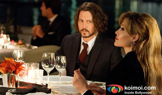 Johnny Depp, Angelina Jolie (The Tourist Movie Still)