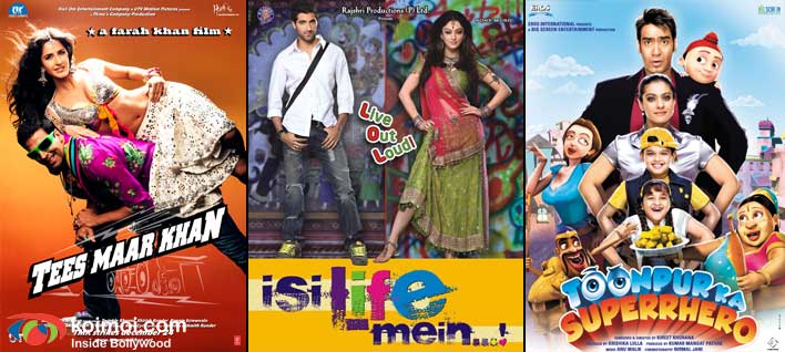 Tees Maar Khan Movie Poster, Isi Life Mein...! Movie Poster, Toonpur Ka Superrhero Movie Poster