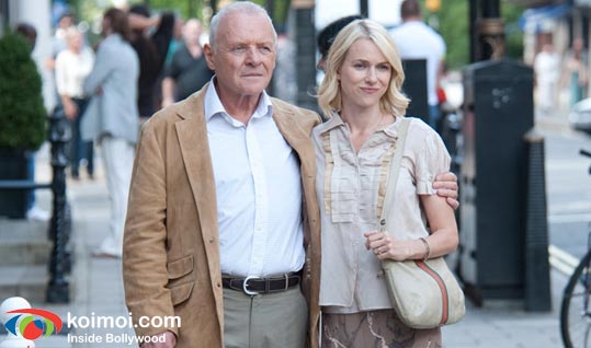 Anthony Hopkins and Naomi Watts (You Will Meet A Tall Dark Stranger Review)