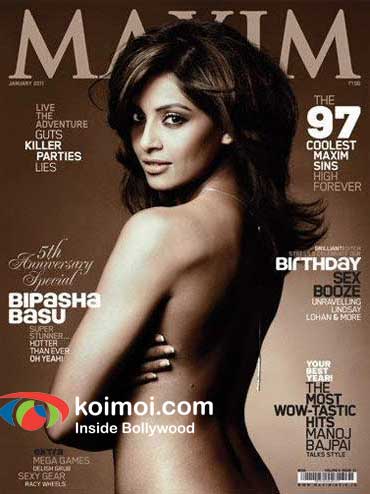 Birthday Girl Bipasha Basu Topless For A Magazine Cover