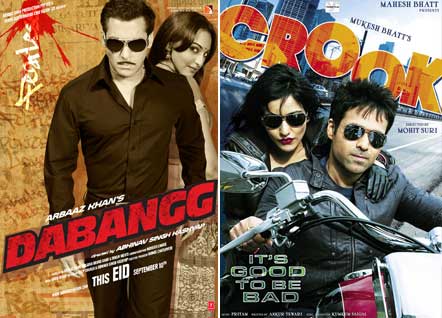 Dabangg Movie Poster, Crook Movie Poster