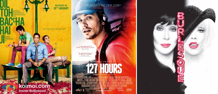 Dil Toh Baccha Hai Ji, 127 Hours, Burlesque