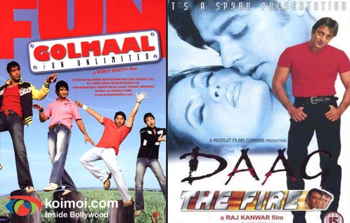 Golmaal Fun Unlimited Poster, Daag The Fire Poster
