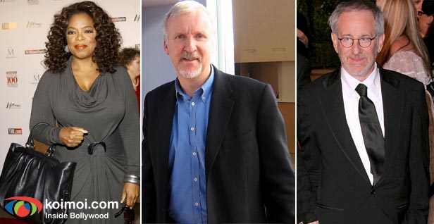 Oprah Winfrey, James Cameron, Steven Spielberg