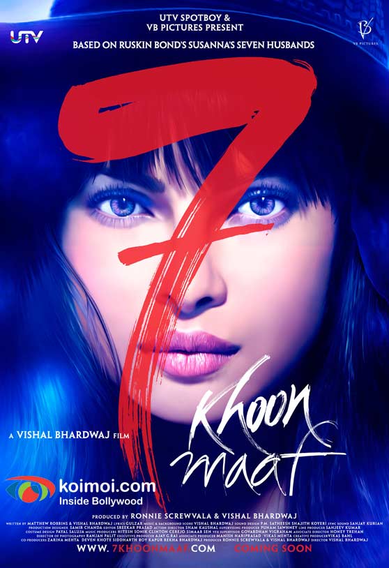 Priyanka Chopra (7 Khoon Maaf Movie Poster)