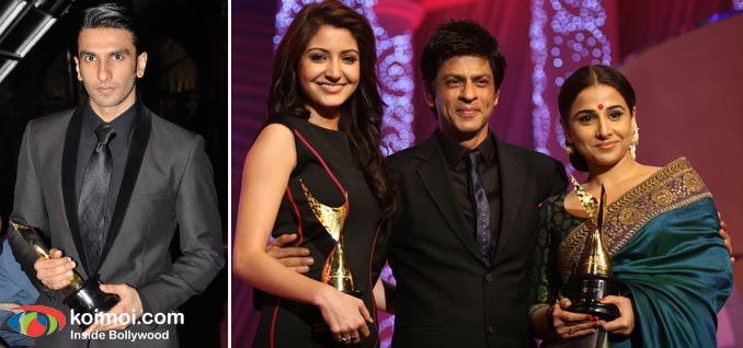 Ranveer Singh, Anushka Sharma, Shah Rukh Khan, Vidya Balan