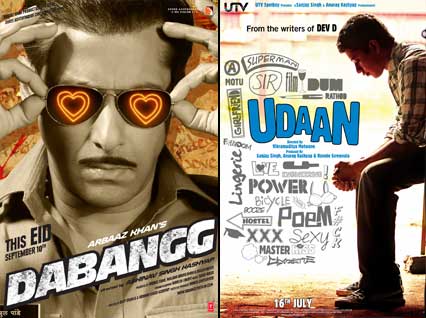 Salman Khan Dabangg Movie Poster, Udaan Movie Poster