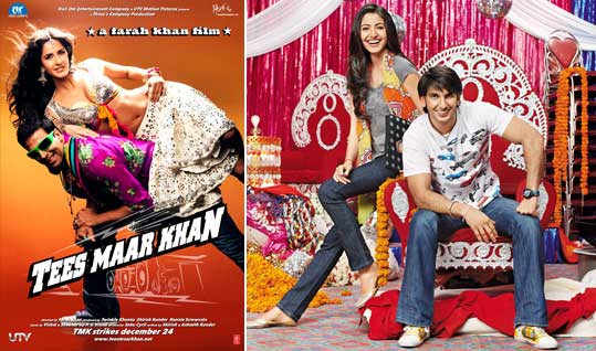Tees Maar Khan Movie Poster, Band Baaja Baaraat Movie Poster