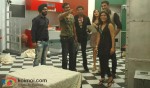 Ajay Devgan, Madhur Bhandarkar, Shazahn Padamsee (UTV Bindass Love Lockup Arshdeep-Minakshi Still)