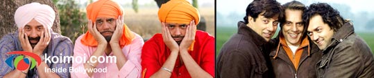 Yamla Pagla Deewana Movie Still, Apne Movie Still