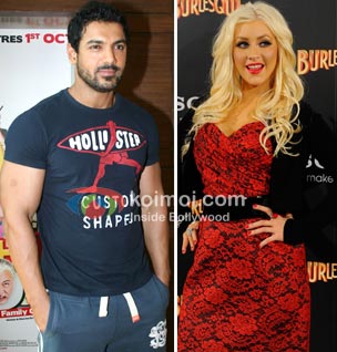 John Abraham, Christina Aguilera