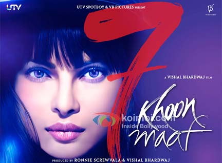 7 Khoon Maaf (Saat Khoon Maaf) Review By Komal Nahta