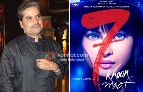 Vishal Bhardwaj, 7 Khoon Maaf (Saat Khoon Maaf) Movie Poster
