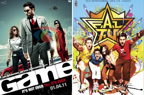 Game Movie Poster, FALTU Movie Poster