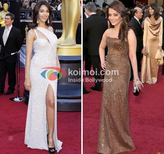 Mallika Sherawat, Aishwarya Rai At Oscars