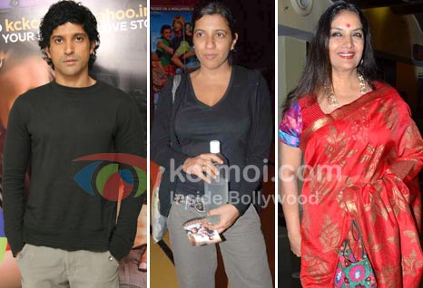 Farhan Akhtar & Zoya On Stepmom Shabana Azmi