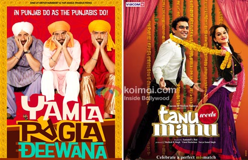 Getting Lucky With Yamla Pagla Deewana, Tanu Weds Manu
