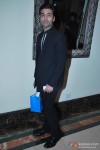 Karan Johar with his goody bag