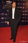 Karan Johar poses on the red carpet