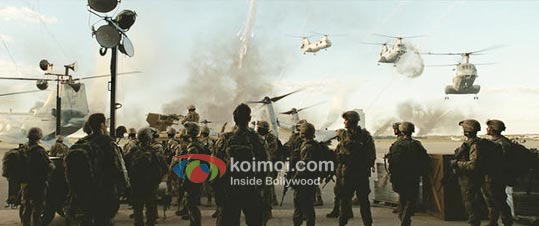 World Invasion: Battle Los Angeles Stills