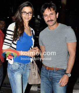 Deepika Padukone, Saif Ali Khan