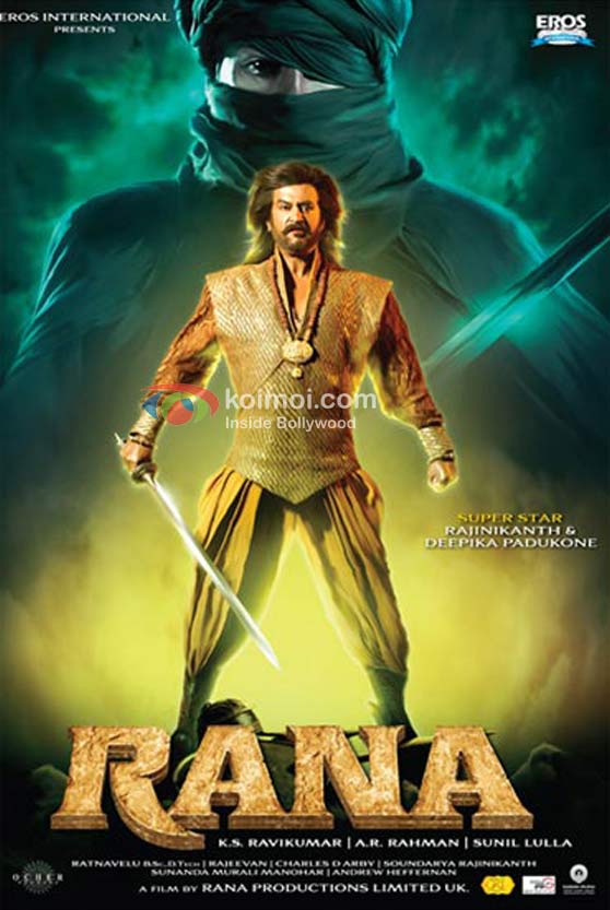 First Look Of Rajnikanth's Rana! (Rajnikanth Rana Movie First Look Poster)