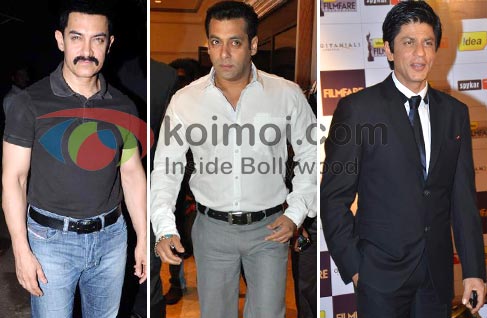 Aamir Khan, Salman Khan, Shah Rukh Khan: Yash Raj Films' Dream Team