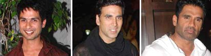 Shahid Kapoor Smoking, Akshay Kumar Smoking, Sunil Shetty Smoking