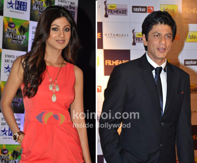 Shilpa Shetty & Shah Rukh Khan’s IPL Cheers