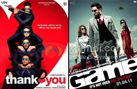 Thank You Movie Poster, Game Movie Poster