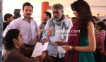 Prateik Babbar, Saif Ali Khan, Prakash Jha, Deepika Padukone (Aarakshan Movie Stills)