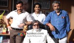 Saif Ali Khan, Prateik Babbar, Prakash Jha, Amitabh Bachchan (Aarakshan Movie Stills)