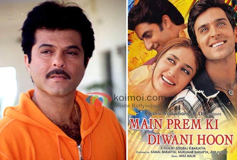 Anil Kapoor, Main Prem Ki Diwani Hoon Movie Poster