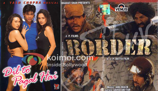 Dil toh pagal hai Border poster