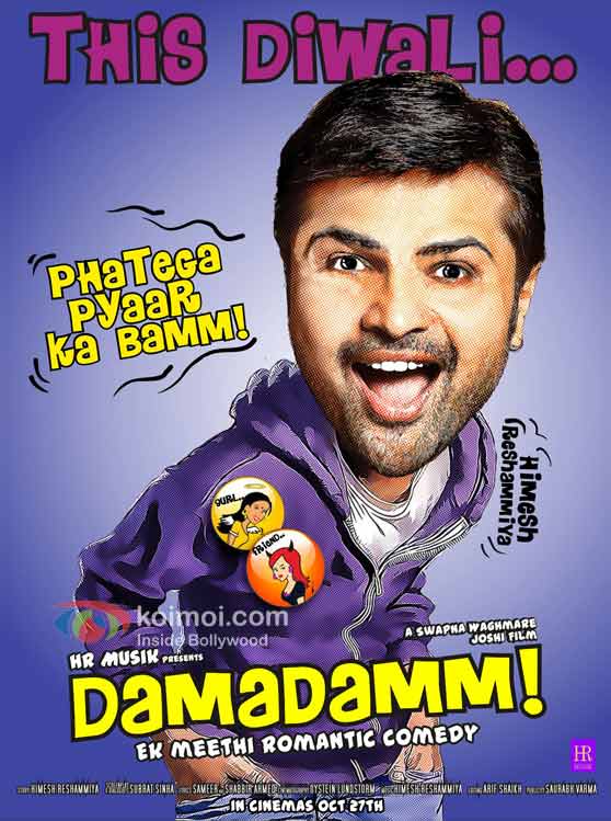 Himesh Reshammiya 'Damadamm' Movie First Look Poster