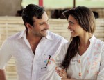 Saif Ali Khan, Deepika Padukone (Aarakshan Movie Stills)